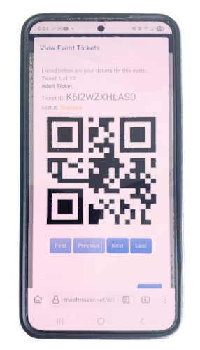 QR Code Ticket